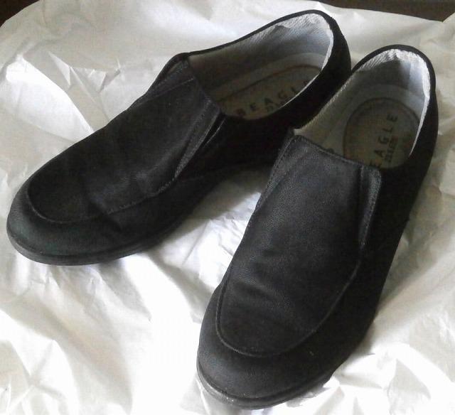 ◆Beagle 23.5 中古品 23.5 ブラック ローファー < 女性ファッション  ◆Beagle 23.5 中古品 23.5 ブラック ローファー  < 女性ファッションの