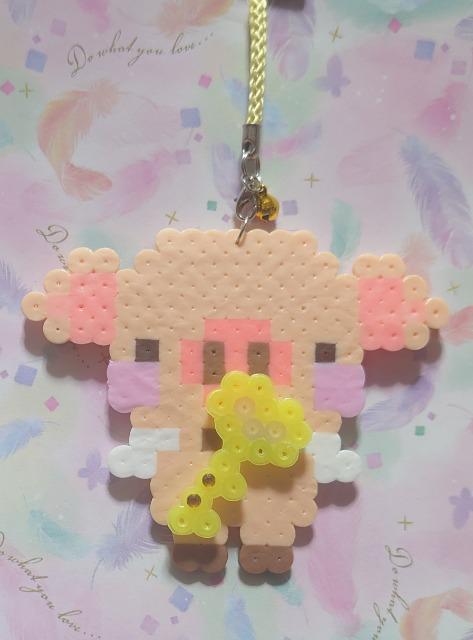 ハンドメイド♪アイロンビーズマスコット★こぶた天使・ラッキーアイテム★花束 < ペット/手芸/園芸  ハンドメイド♪アイロンビーズマスコット★こぶた天使・ラッキーアイテム★花束  < ペット/手芸/園芸の