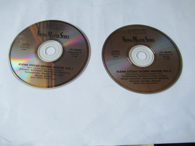 2枚組CD「偉大な作曲家の小品集 Vol.1、Vol.2」。ピアノ;マリアン・ピフカ ほか。輸入盤、解説、帯付き < CD/DVD/ビデオ  2枚組CD「偉大な作曲家の小品集 Vol.1、Vol.2」。ピアノ;マリアン・ピフカ ほか。輸入盤、解説、帯付き < CD/DVD/ビデオの