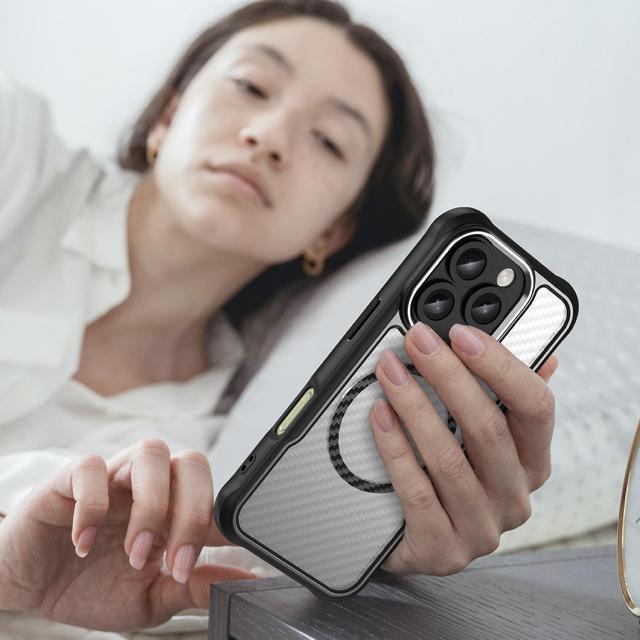 iPhone 16 Proケース MagSafeに対応 半透明カバー 薄型 耐衝撃バンパー マットな質感 レンズ全面保護 ブラック < 家電/AV  iPhone 16 Proケース MagSafeに対応 半透明カバー 薄型 耐衝撃バンパー マットな質感 レンズ全面保護 ブラック < 家電/AVの