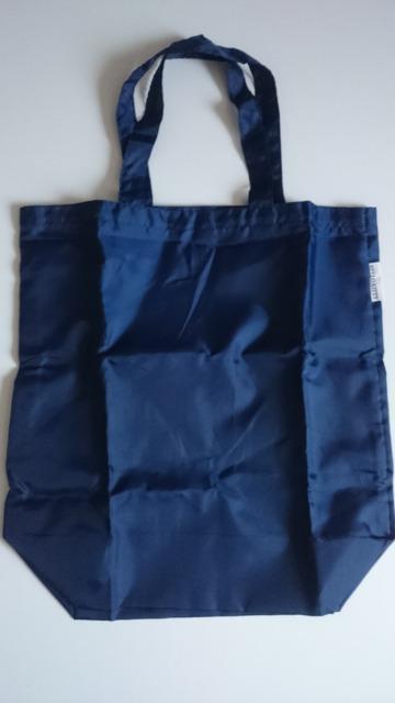 新品未使用☆ハローキティ★エコバッグ☆折りたたみ★ネイビー☆ < 女性ファッション  新品未使用☆ハローキティ★エコバッグ☆折りたたみ★ネイビー☆ < 女性ファッションの