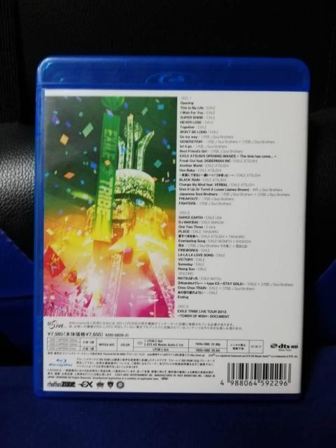 [Ճu[C] EXILE TRIBE LIVE TOUR 2012@3g  ^gObY 