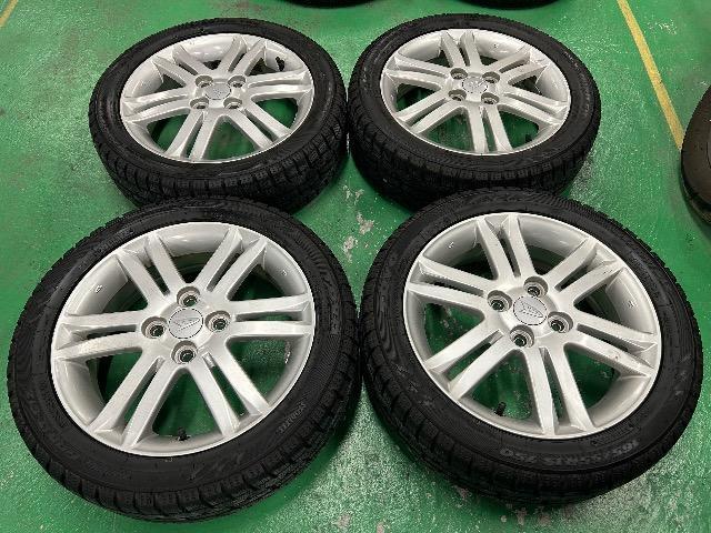 0092411)中古国産スタッドレスタイヤ4本トーヨーガリットGIZダイハツ純正ホイールセット軽自動車165/55R15送料無料 < 自動車/バイク 0092411)中古国産スタッドレスタイヤ4本トーヨーガリットGIZダイハツ純正ホイールセット軽自動車165/55R15送料無料 < 自動車/バイク