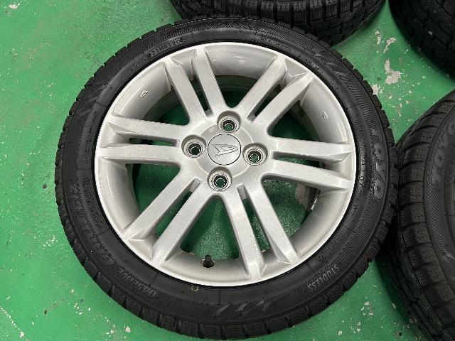 0092411)中古国産スタッドレスタイヤ4本トーヨーガリットGIZダイハツ純正ホイールセット軽自動車165/55R15送料無料 < 自動車/バイク 0092411)中古国産スタッドレスタイヤ4本トーヨーガリットGIZダイハツ純正ホイールセット軽自動車165/55R15送料無料 < 自動車/バイク