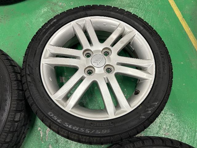 0092411)中古国産スタッドレスタイヤ4本トーヨーガリットGIZダイハツ純正ホイールセット軽自動車165/55R15送料無料 < 自動車/バイク 0092411)中古国産スタッドレスタイヤ4本トーヨーガリットGIZダイハツ純正ホイールセット軽自動車165/55R15送料無料 < 自動車/バイク