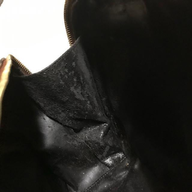 正規品 オールドグッチ バニティバッグ バンブー エナメル ブラウン < ブランド 正規品 オールドグッチ バニティバッグ バンブー エナメル ブラウン < ブランドの