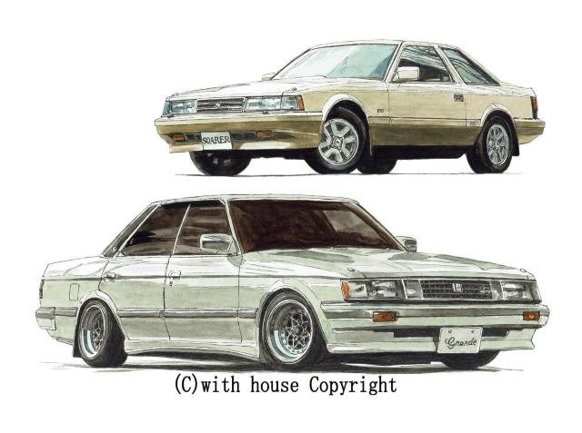 NC-746ソアラ/マークU限定版画サイン額装作家平右ヱ門 < 自動車/バイク NC-746ソアラ/マークU限定版画サイン額装作家平右ヱ門 < 自動車/バイク