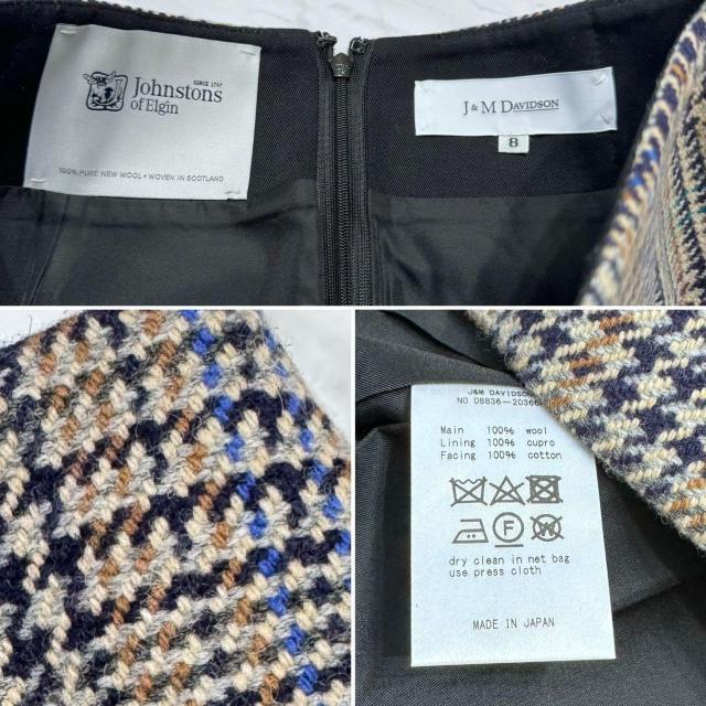 J&M DAVIDSON Johnstons �O�����`�F�b�N�X�J�[�g��#8 �� �����t�@�b�V������ 