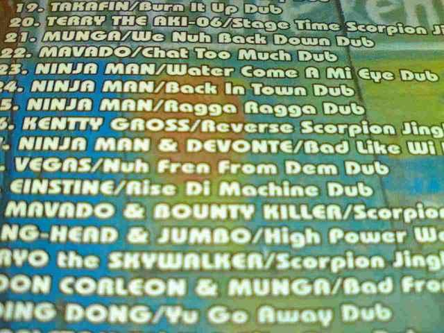 sScorpiontTERRY THE AKI-06 BIG BEAR KENTY GROSS QG  CD/DVD/rfI 