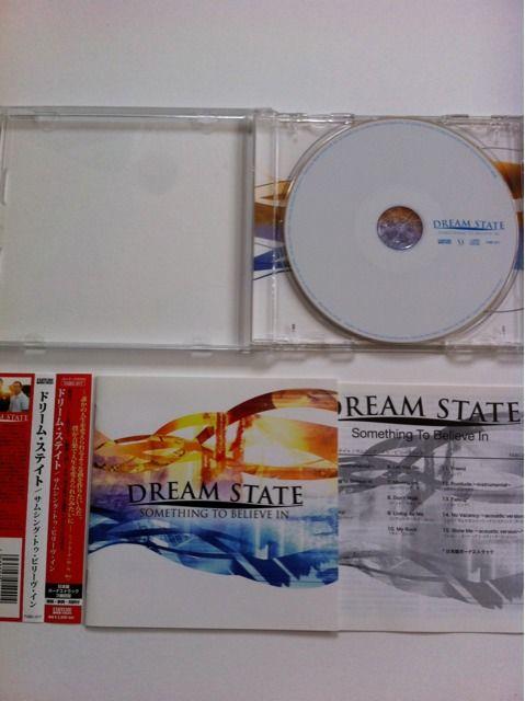 DREAM STATE/h[EXeCg wSOMETHING TO BELIEVE INx  CD/DVD/rfI 