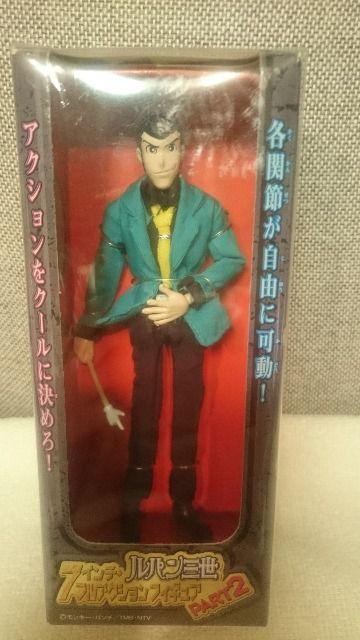 未開封 貴重!ルパン三世 7インチ アクション フィギュア 2001 < アニメ/コミック/キャラクター 未開封 貴重!ルパン三世 7インチ アクション フィギュア 2001 < アニメ/コミック/キャラクターの