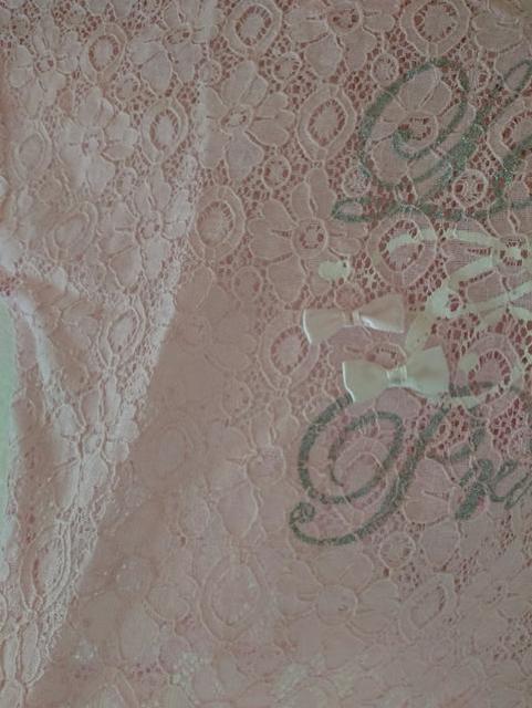 lovely.CRTCUTIEピンクレースドルマンゆるかわリボン < キッズ/ベビー lovely.CRTCUTIEピンクレースドルマンゆるかわリボン < キッズ/ベビーの