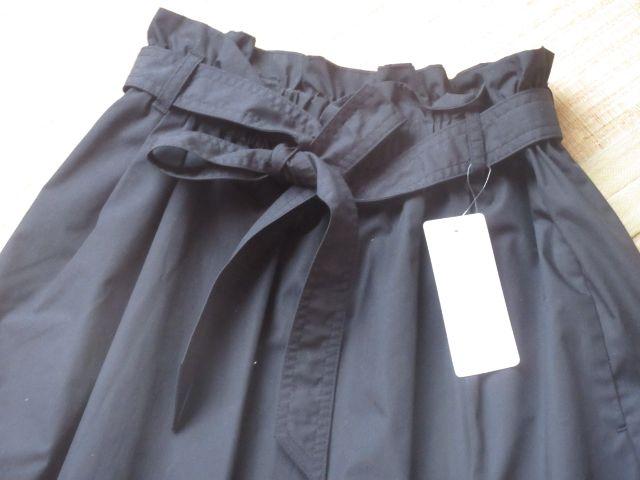 未使用タグ付☆ハイウエストリボンフリルスカート(ブラック) < ブランド  未使用タグ付☆ハイウエストリボンフリルスカート(ブラック) < ブランドの