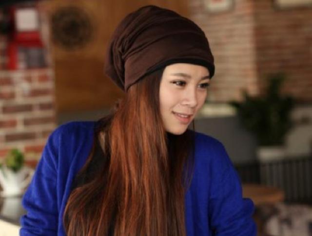 送料無料 レディース カジュアルな無地帽子 ブラウン < 女性ファッション  送料無料 レディース カジュアルな無地帽子 ブラウン  < 女性ファッションの