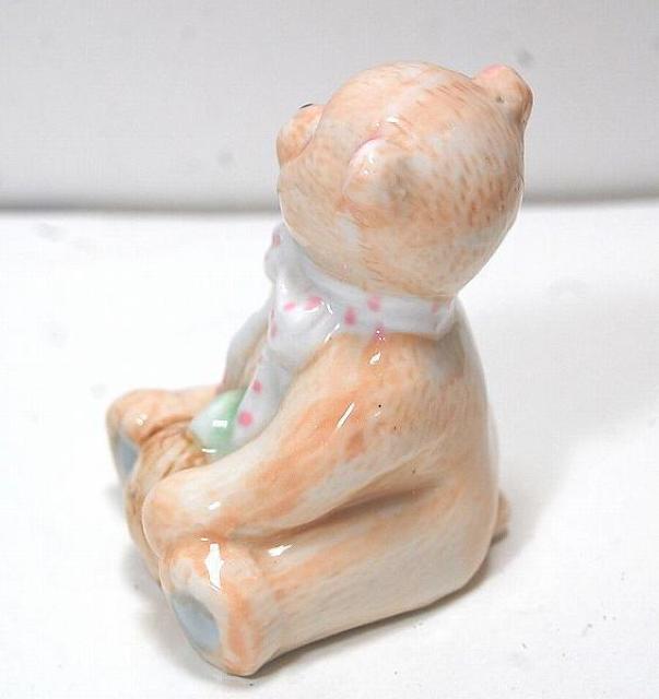 ◆人形 くまの赤ちゃん 中古品 置物 陶器 < おもちゃ  ◆人形 くまの赤ちゃん 中古品 置物 陶器 < おもちゃの