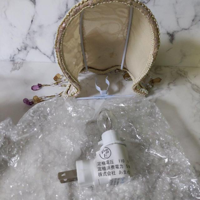 バラ雑貨好きな方や姫部屋に!!薔薇・レースコンセントライト【展示品】 姫系 < 家電/AV  バラ雑貨好きな方や姫部屋に!!薔薇・レースコンセントライト【展示品】 姫系 < 家電/AVの