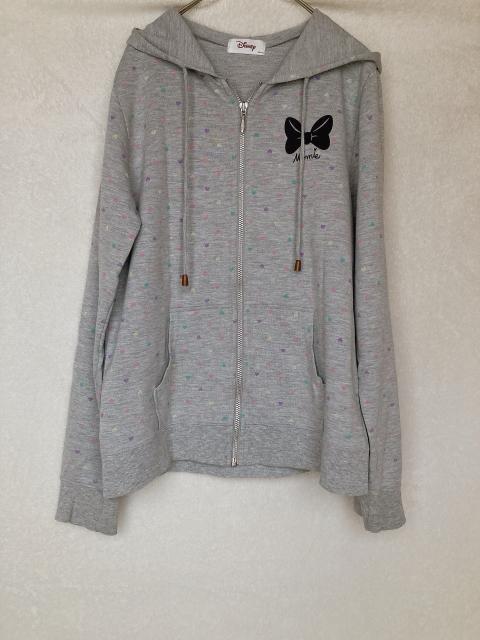 古着 ディズニー ミッキー ミニー バッグプリント 長袖 パーカー トレーナー N2m < 女性ファッション  古着 ディズニー ミッキー ミニー バッグプリント 長袖 パーカー トレーナー N2m  < 女性ファッションの