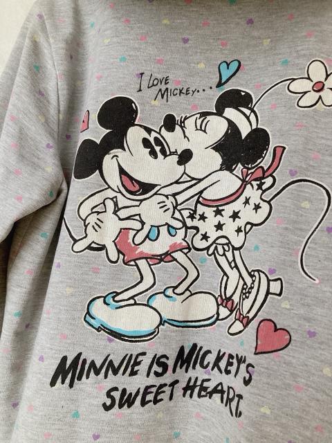 古着 ディズニー ミッキー ミニー バッグプリント 長袖 パーカー トレーナー N2m < 女性ファッション  古着 ディズニー ミッキー ミニー バッグプリント 長袖 パーカー トレーナー N2m < 女性ファッションの