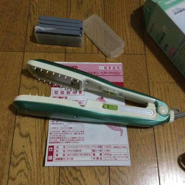 2way ヘアアイロン ストレート&ウエーブ < 家電/AV  2way ヘアアイロン ストレート&ウエーブ < 家電/AVの