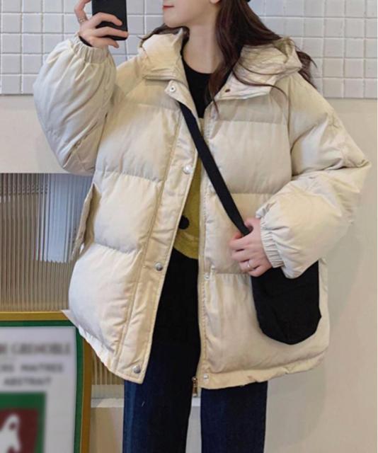 送料無料 新品 エコダウンジャケット フード付き韓国冬服 < 女性ファッション  送料無料 新品 エコダウンジャケット フード付き韓国冬服 < 女性ファッションの