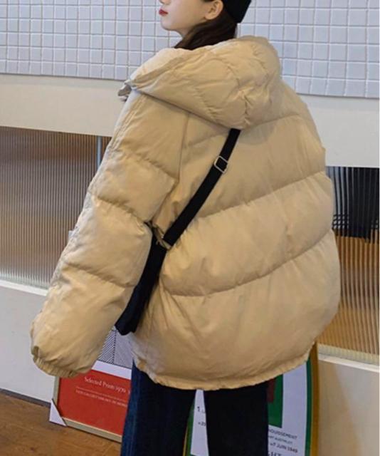 送料無料 新品 エコダウンジャケット フード付き韓国冬服 < 女性ファッション  送料無料 新品 エコダウンジャケット フード付き韓国冬服 < 女性ファッションの