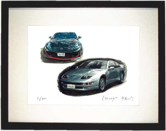 NC-750ニスモZ34/Z32限定版画サイン額装作家平右ヱ門 < 自動車/バイク NC-750ニスモZ34/Z32限定版画サイン額装作家平右ヱ門 < 自動車/バイク