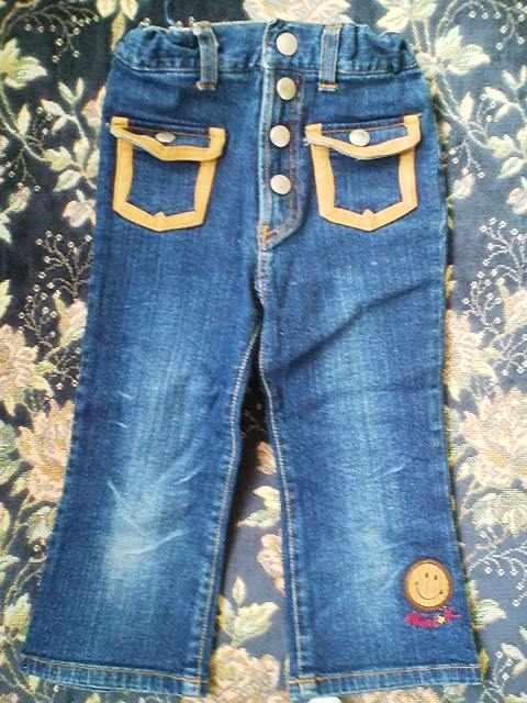 ☆美品☆ミニK☆ポケットがかわいいジーンズ☆110 < キッズ/ベビー ☆美品☆ミニK☆ポケットがかわいいジーンズ☆110 < キッズ/ベビーの