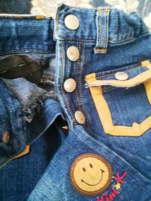 ☆美品☆ミニK☆ポケットがかわいいジーンズ☆110 < キッズ/ベビー ☆美品☆ミニK☆ポケットがかわいいジーンズ☆110 < キッズ/ベビーの