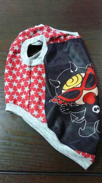 2L*新品*ハンドメイド*ヒスミニTシャツ*デビルキン・星・赤・パネル*犬用 < ペット/手芸/園芸  2L*新品*ハンドメイド*ヒスミニTシャツ*デビルキン・星・赤・パネル*犬用 < ペット/手芸/園芸の