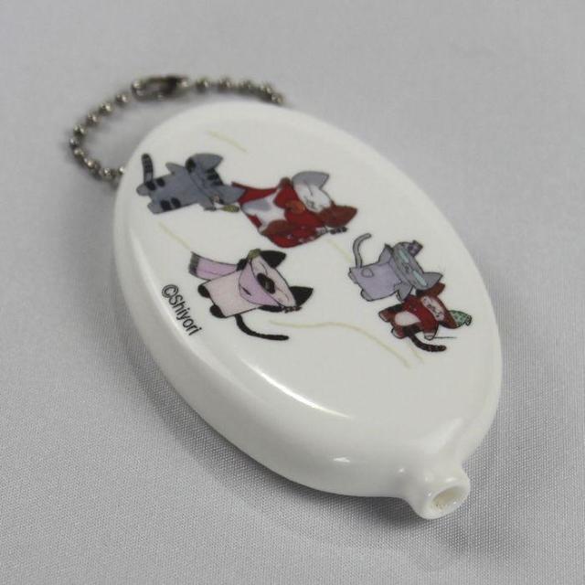 ★Shiyori 猫ラバーコインケース 猫柄 白色 小銭入れ 財布 小物 < 女性ファッション  ★Shiyori 猫ラバーコインケース 猫柄 白色 小銭入れ 財布 小物 < 女性ファッションの