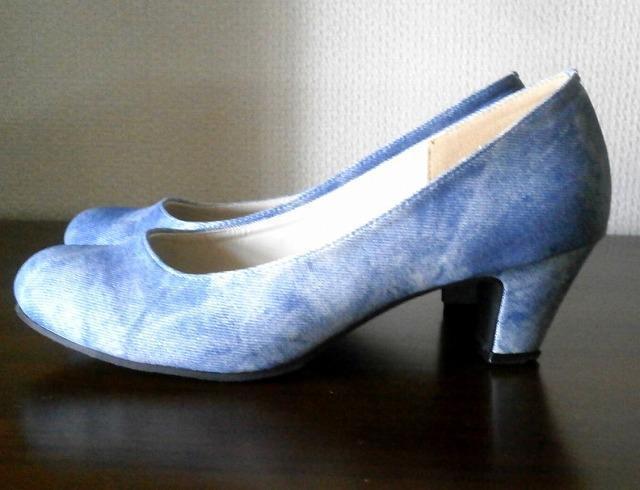 ◆meekly パンプス 中古品 24.0 ライトブルー < 女性ファッション  ◆meekly パンプス 中古品 24.0 ライトブルー < 女性ファッションの