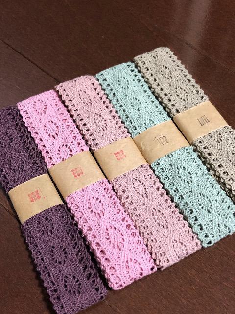 〈トーションレース〉万能5種類セット(合計5m) < ペット/手芸/園芸  〈トーションレース〉万能5種類セット(合計5m)  < ペット/手芸/園芸の
