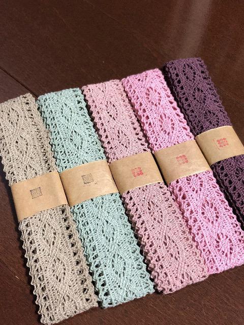 〈トーションレース〉万能5種類セット(合計5m) < ペット/手芸/園芸  〈トーションレース〉万能5種類セット(合計5m) < ペット/手芸/園芸の