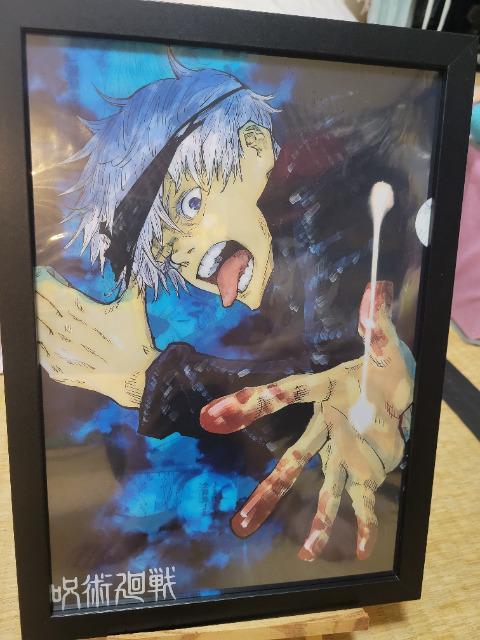 呪術廻戦 五条悟 クリアファイル 額入り < アニメ/コミック/キャラクター  呪術廻戦 五条悟 クリアファイル 額入り  < アニメ/コミック/キャラクターの