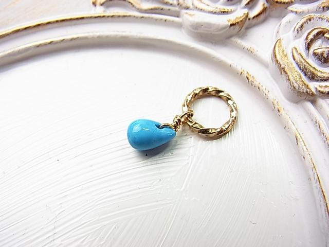 500円スタ★正規品 ターコイズx金属製 ペンダントトップ(小) < 女性アクセサリー/時計 500円スタ★正規品 ターコイズx金属製 ペンダントトップ(小) < 女性アクセサリー/時計の