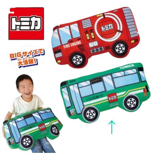 トミカ BIGサイズ バスクッション&レスキューワークカー < ホビー トミカ BIGサイズ バスクッション&レスキューワークカー < ホビーの