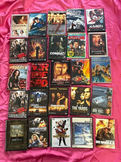 洋画 DVD 25枚セット アクション SF 映画X-MEN スーパーマン他 < CD/DVD/ビデオ 洋画 DVD 25枚セット アクション SF 映画X-MEN スーパーマン他 < CD/DVD/ビデオの
