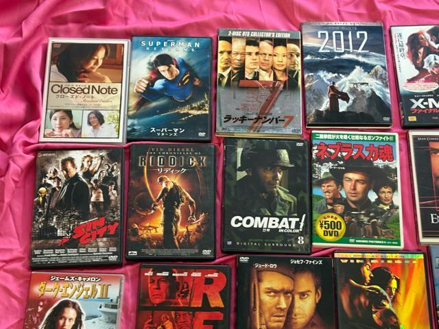 洋画 DVD 25枚セット アクション SF 映画X-MEN スーパーマン他 < CD/DVD/ビデオ 洋画 DVD 25枚セット アクション SF 映画X-MEN スーパーマン他 < CD/DVD/ビデオの