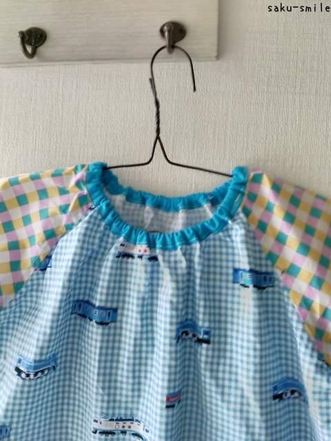 saku-smile 120~130 ハンドメイド ブルー系  < キッズ/ベビー  saku-smile 120~130 ハンドメイド ブルー系  < キッズ/ベビーの