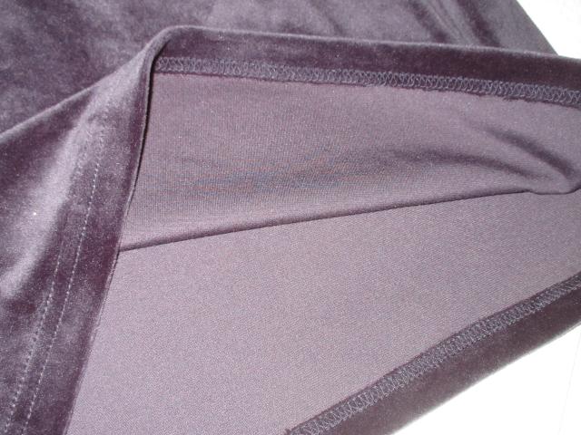 ベロア*ワイドガウチョパンツ*レディース(ダークネイビー) < 女性ファッション  ベロア*ワイドガウチョパンツ*レディース(ダークネイビー) < 女性ファッションの