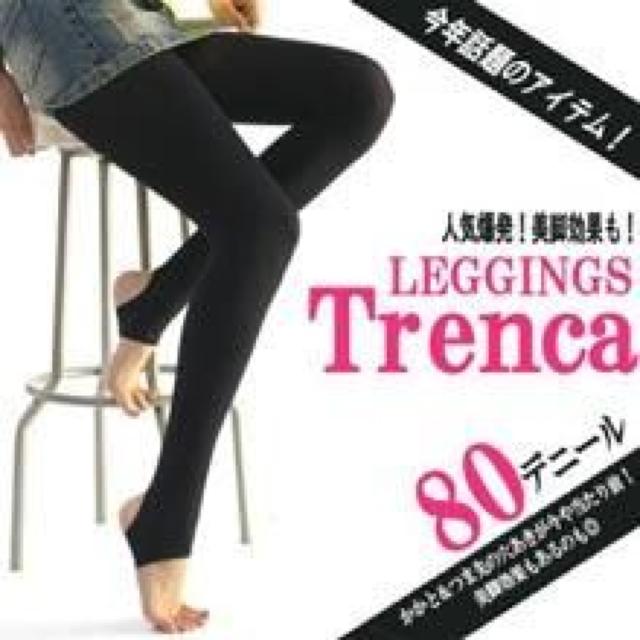 《New》美脚*脚長*小尻★80デニール・トレンカ<ブラック> < 女性ファッション  《New》美脚*脚長*小尻★80デニール・トレンカ<ブラック> < 女性ファッションの