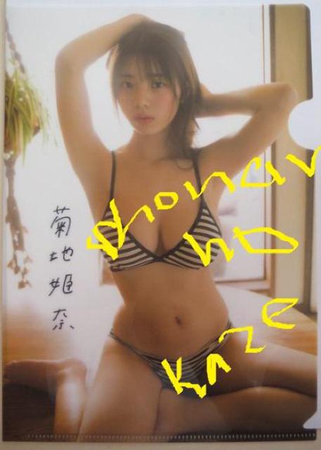 爆乳アイドル「菊池姫奈」の未使用両面クリアファイルBです < タレントグッズ  爆乳アイドル「菊池姫奈」の未使用両面クリアファイルBです < タレントグッズの