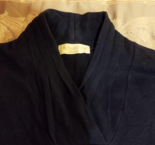 紺 ヘチマカラーVネック長袖カットソーTシャツ < 女性ファッション  紺 ヘチマカラーVネック長袖カットソーTシャツ < 女性ファッションの