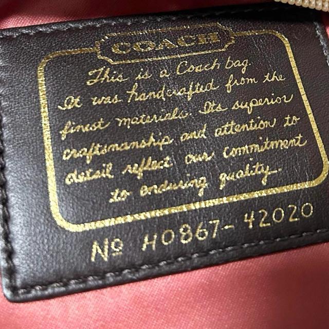 美品 COACH コーチ シグネチャー キャンバス ショルダーバッグ < ブランド 美品 COACH コーチ シグネチャー キャンバス ショルダーバッグ < ブランドの
