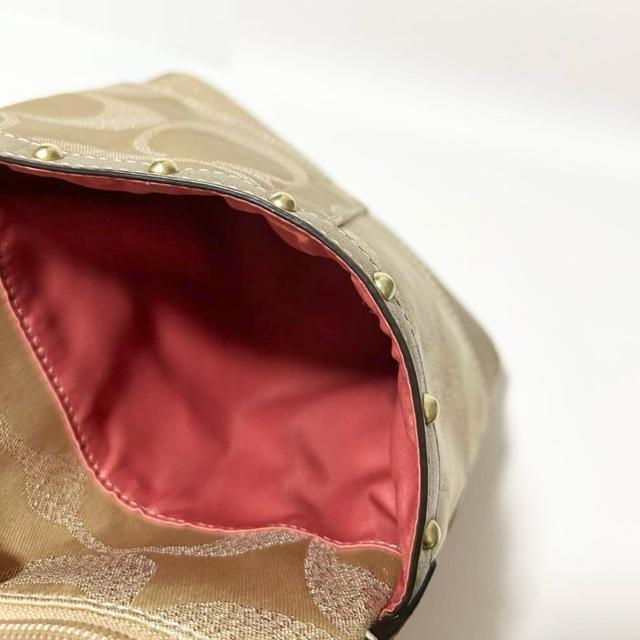 美品 COACH コーチ シグネチャー キャンバス ショルダーバッグ < ブランド 美品 COACH コーチ シグネチャー キャンバス ショルダーバッグ < ブランドの