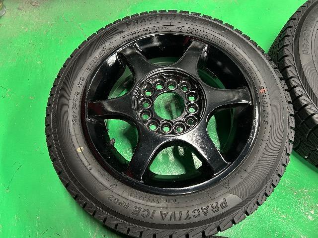 0092416)国産中古イエローハットスタッドレスプラクティバアイス4本社外マルチアルミホイールセット155/65R13送料無料 < 自動車/バイク 0092416)国産中古イエローハットスタッドレスプラクティバアイス4本社外マルチアルミホイールセット155/65R13送料無料 < 自動車/バイク