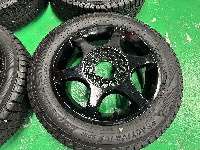0092416)国産中古イエローハットスタッドレスプラクティバアイス4本社外マルチアルミホイールセット155/65R13送料無料 < 自動車/バイク 0092416)国産中古イエローハットスタッドレスプラクティバアイス4本社外マルチアルミホイールセット155/65R13送料無料 < 自動車/バイク