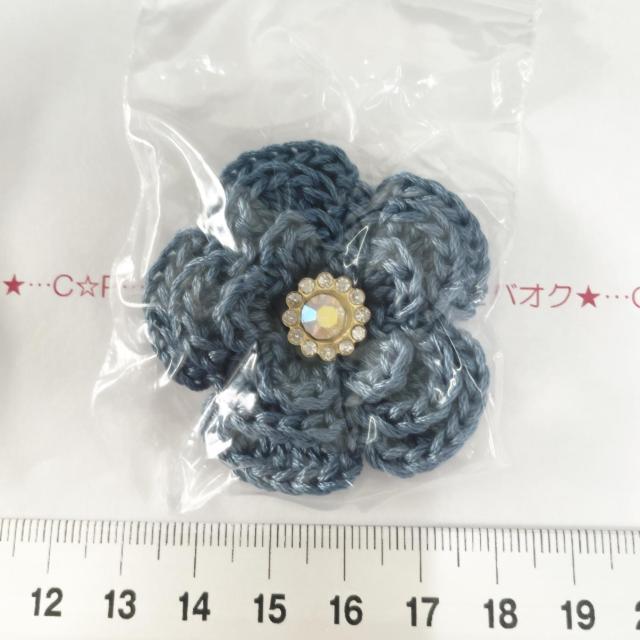 14*ハンドメイド♪3段お花モチーフ ガラスビジュー付 8 < ペット/手芸/園芸 14*ハンドメイド♪3段お花モチーフ ガラスビジュー付 8 < ペット/手芸/園芸の