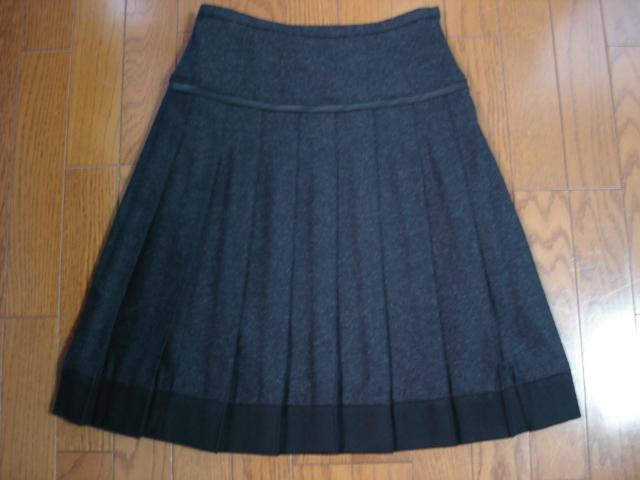★クリアインプレッション カシミヤウールプリーツデザインスカート★着用2・3度!超激安! < ブランド ★クリアインプレッション カシミヤウールプリーツデザインスカート★着用2・3度!超激安! < ブランドの