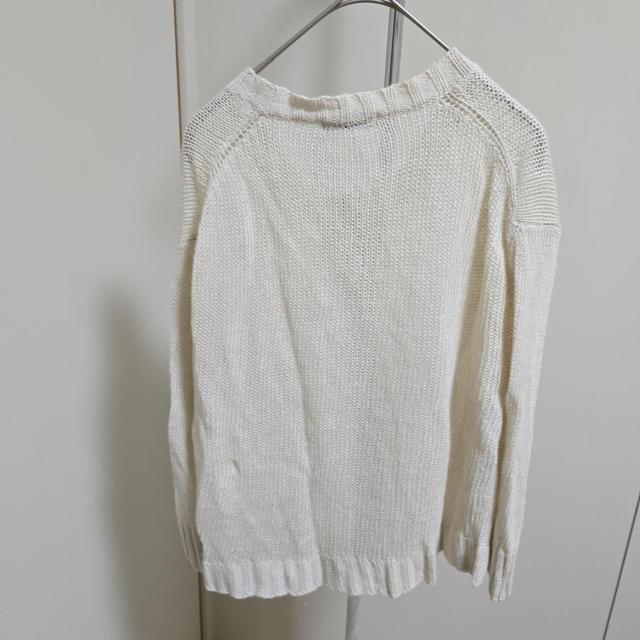 nimes et nimes ニームエニーム アイボリー ニット カーディガン < 女性ファッション nimes et nimes ニームエニーム アイボリー ニット カーディガン < 女性ファッションの